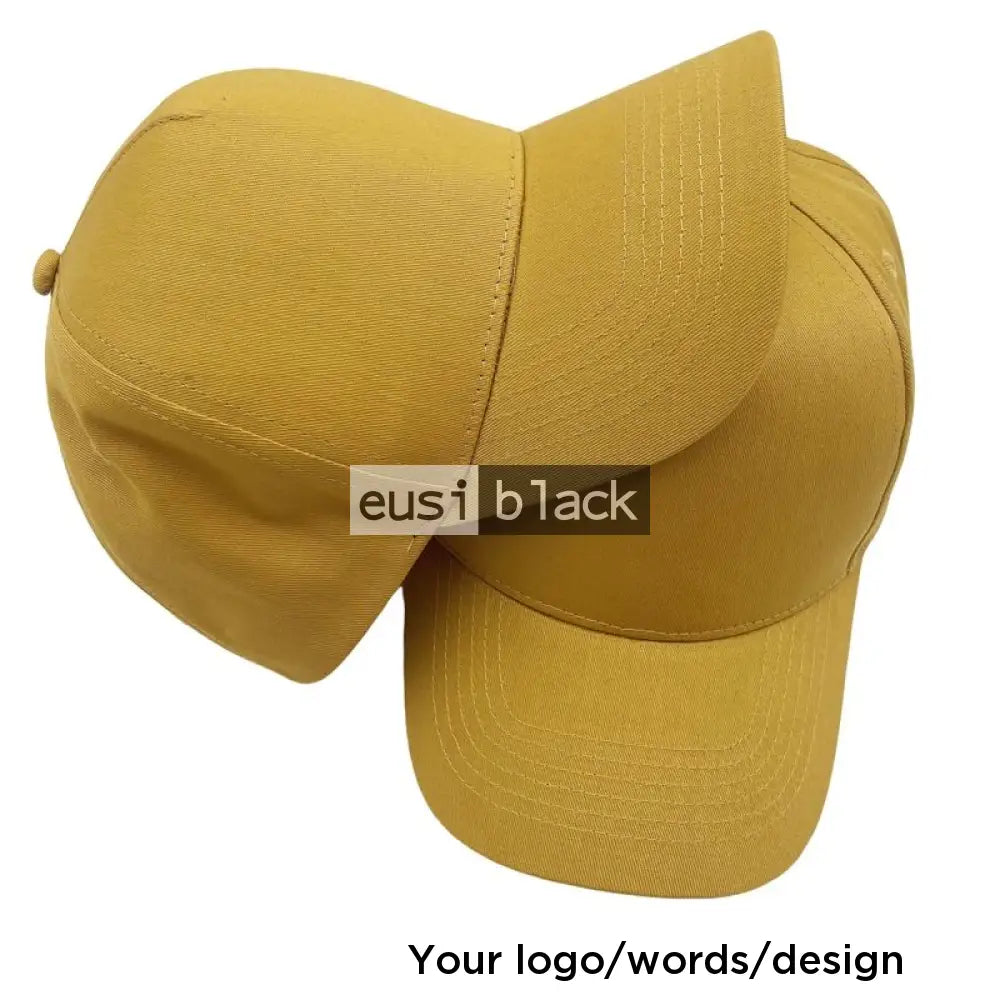 5 Panel cap Mustard / Velcro