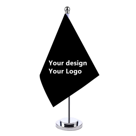 Metallic table flag holder - A3