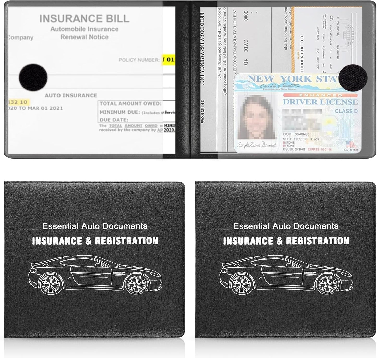 Portable insurance holder