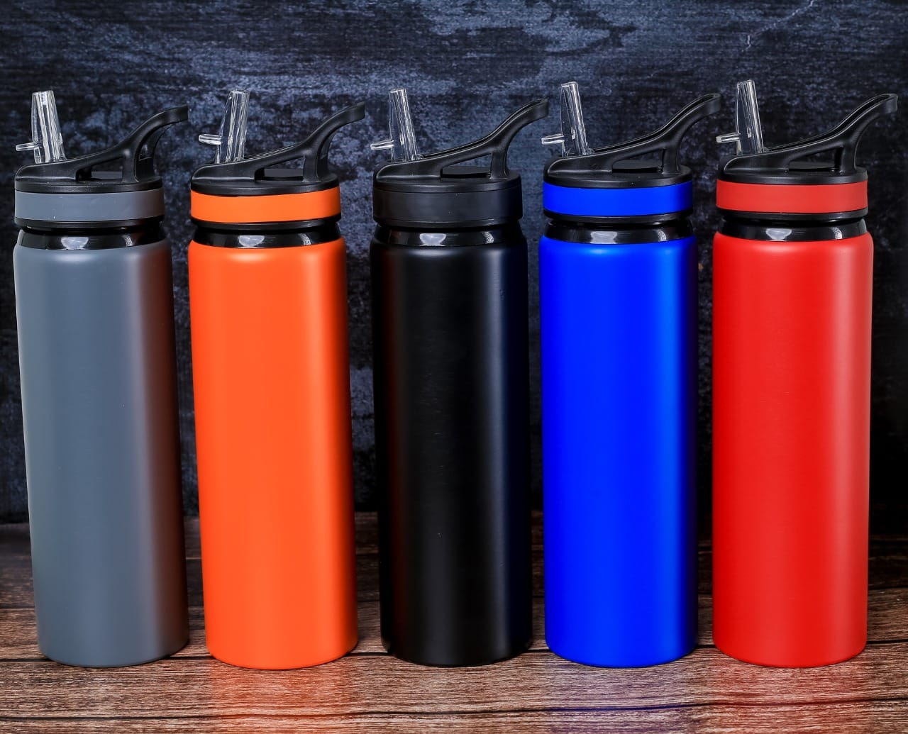 Solid color aluminium bottle - 800ml