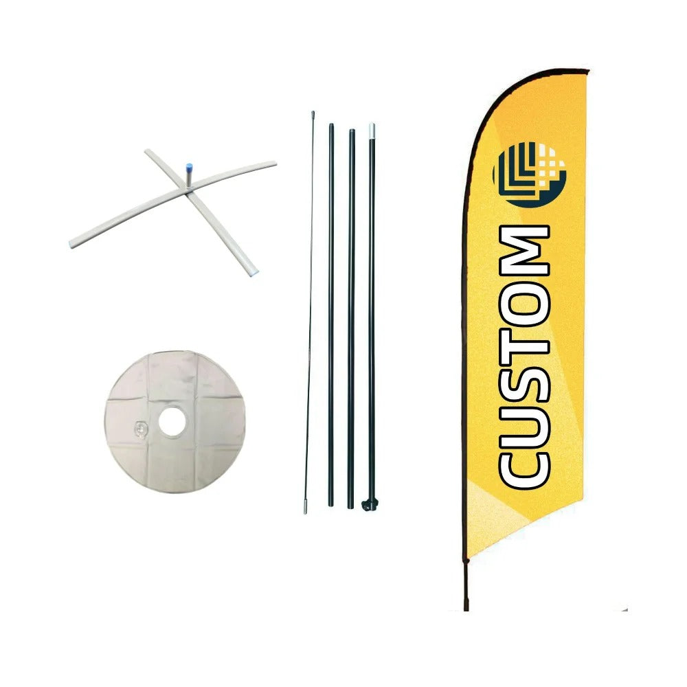 Telescopic banner stand