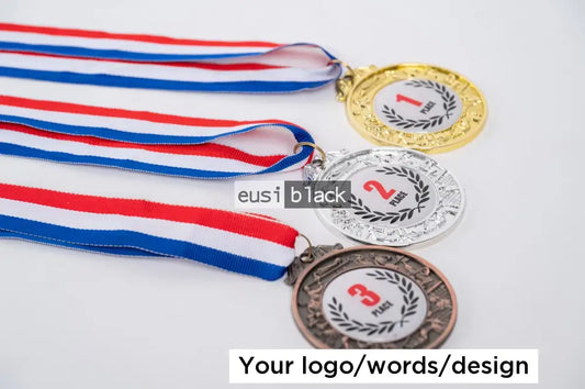 Artsy medal - 4cm - Silver