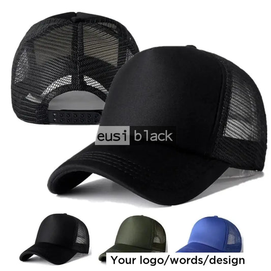 Back mesh cap