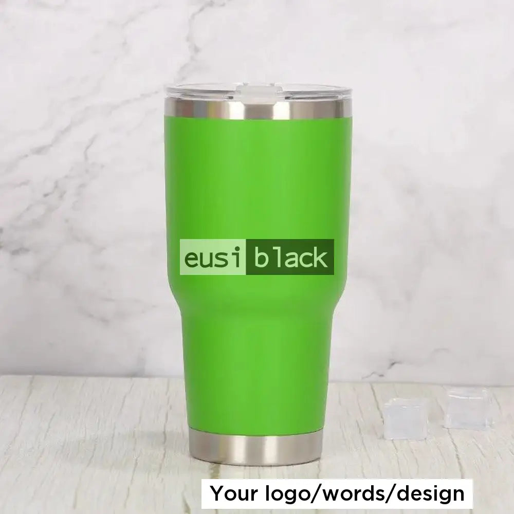 Big thermal travel mug Green / 550ml