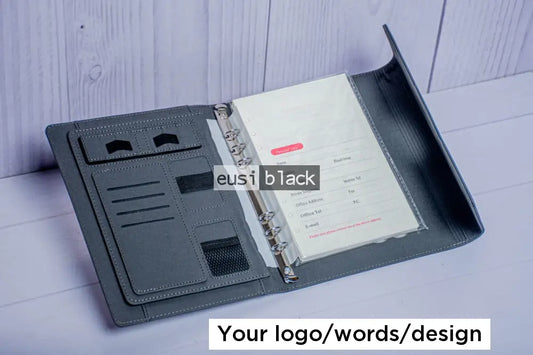 Center LED power bank notebook