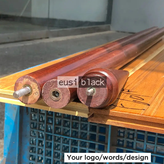 Ceremonial wooden flag stand