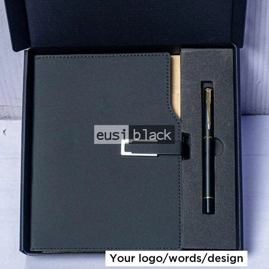 Chipped notebook mini set | A5 Black