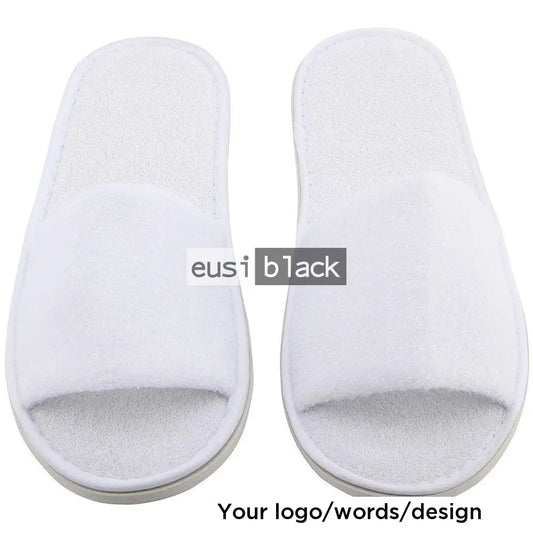 Couple’s bathroom slippers