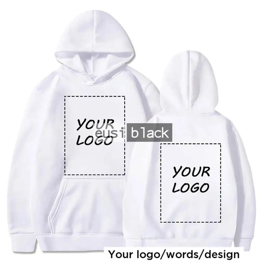 Customized hoodie White / S