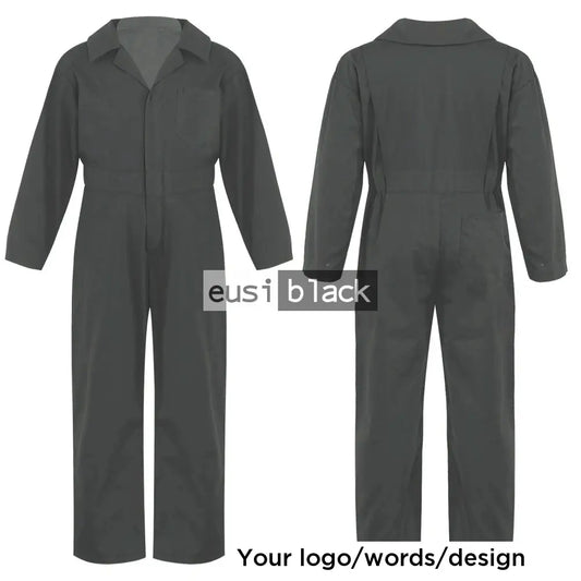 Customized overall Grey