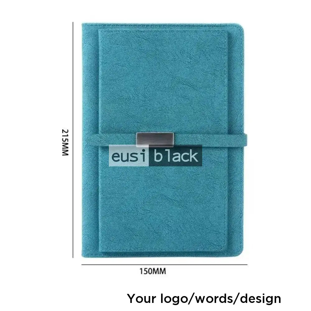 Double cover notebook with card slots | A5 & B5 A5 / Turquoise