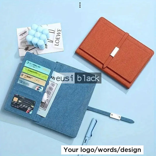 Double cover notebook with card slots | A5 & B5