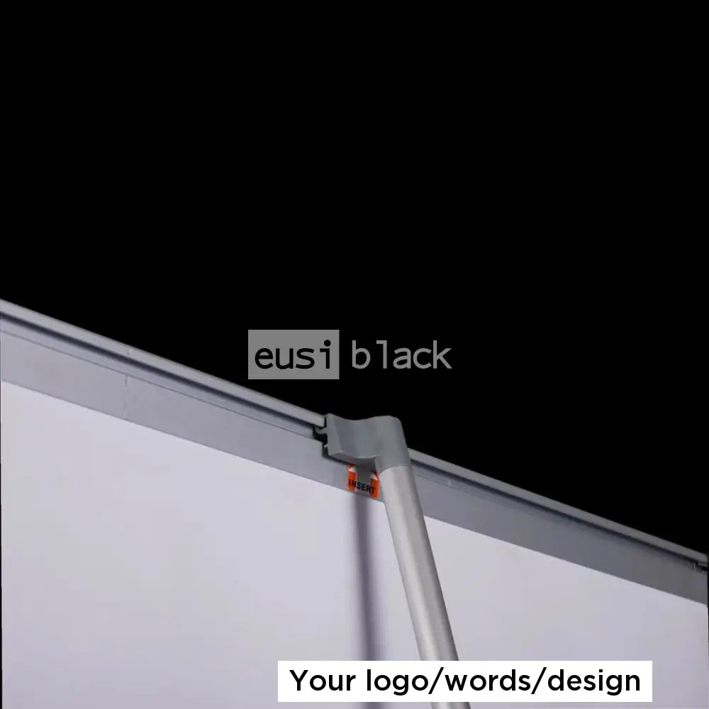 Double sided L-banner stand