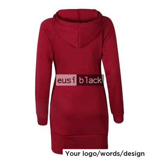 Dress hoodie Red / M