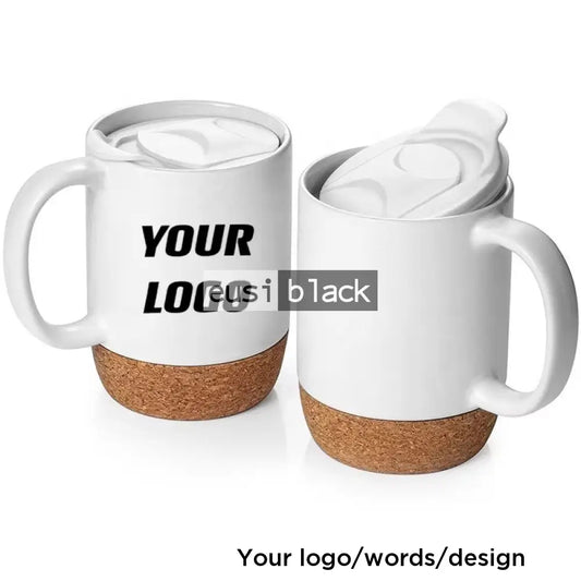 Eco ceramic splash proof mug - 450ml - White