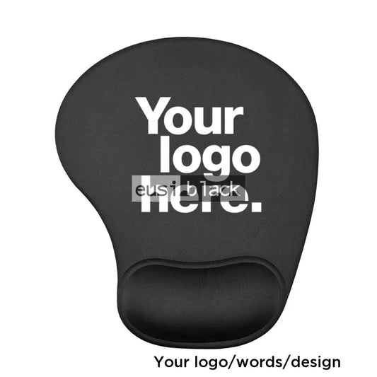 Ergonomic mouse pad with wrist rest