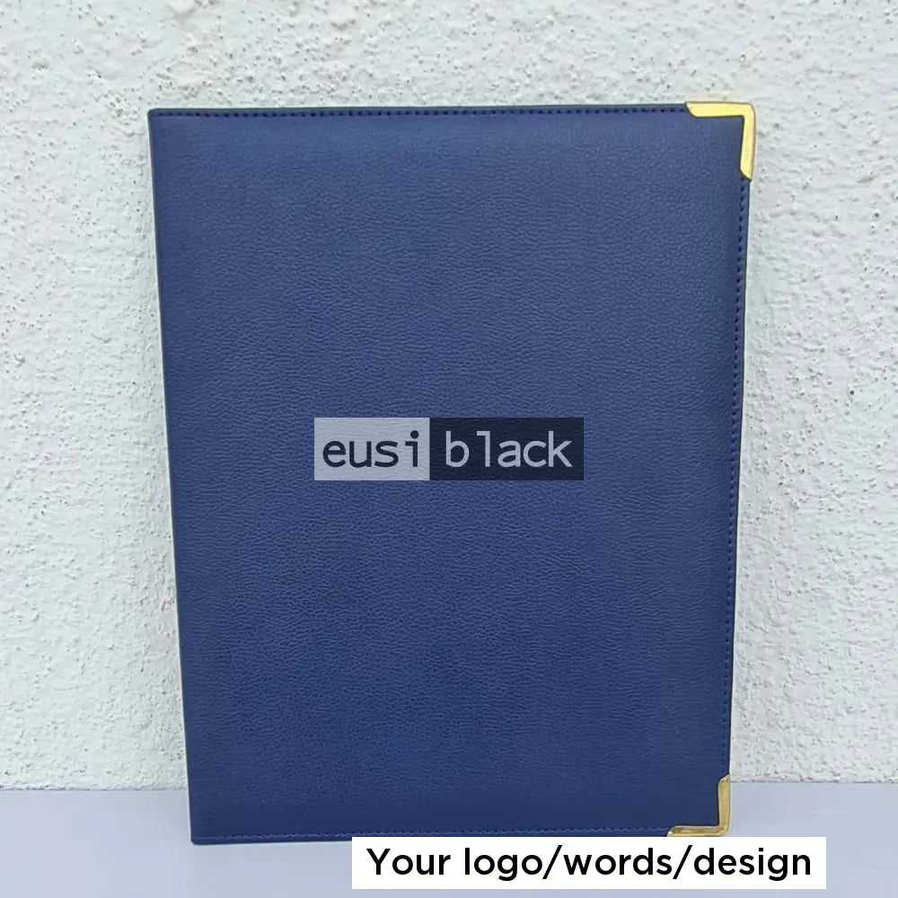 Executive certificate/menu holder - Navy