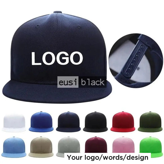 Flat brim ngepa cap