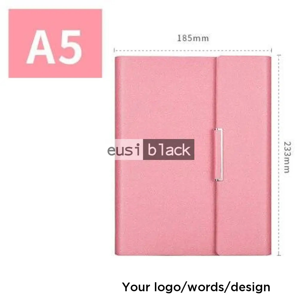 Flipped cover notebook | A5 Pink
