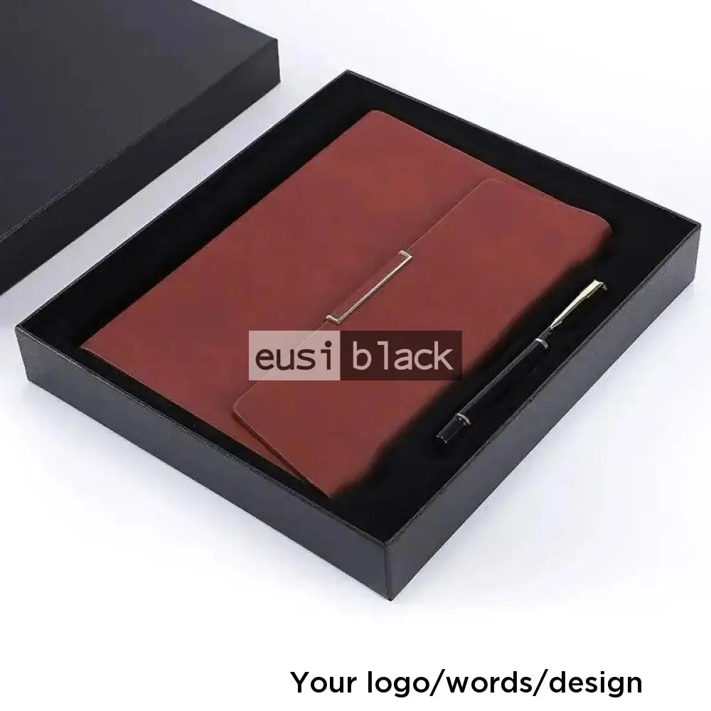 Flipped cover notebook set | A5 Maroon
