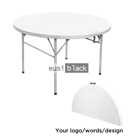Foldable banquet table - Round - 150x150x75cm