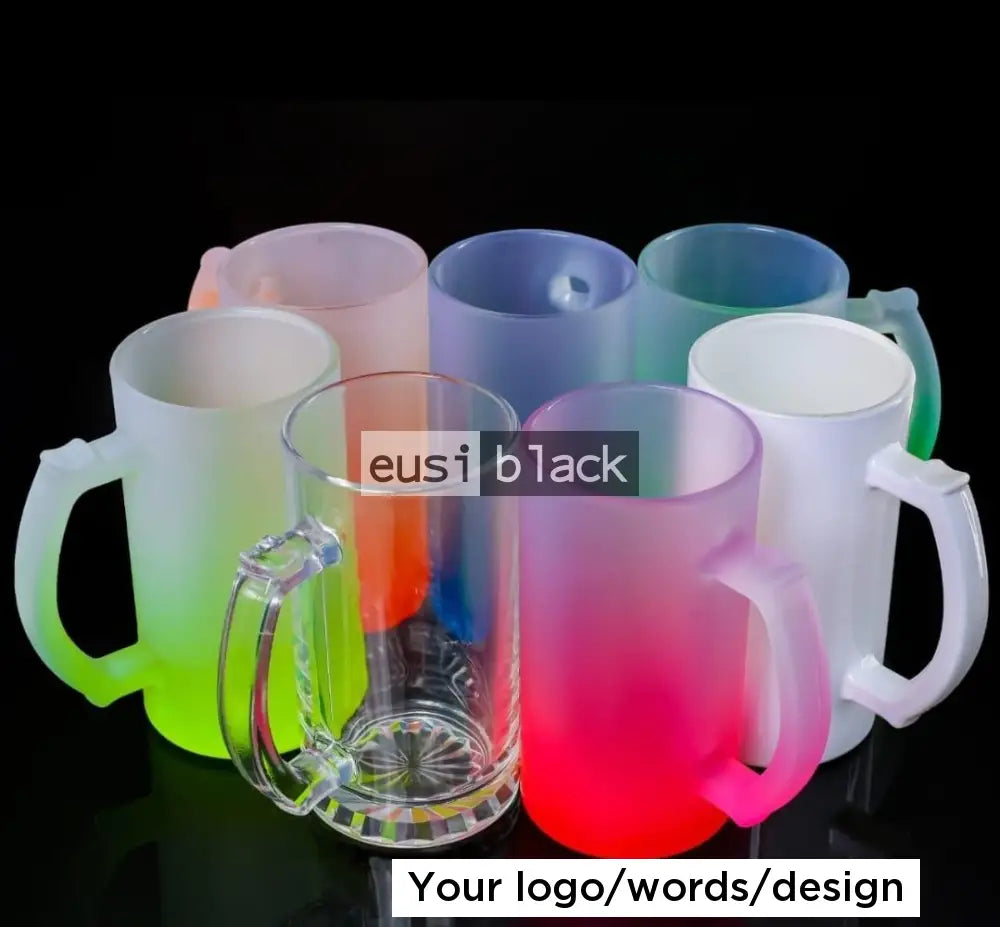 Frost beer mug Yellow