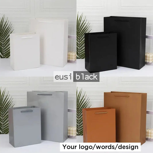 Gift bag mild gloss portrait Grey / A6