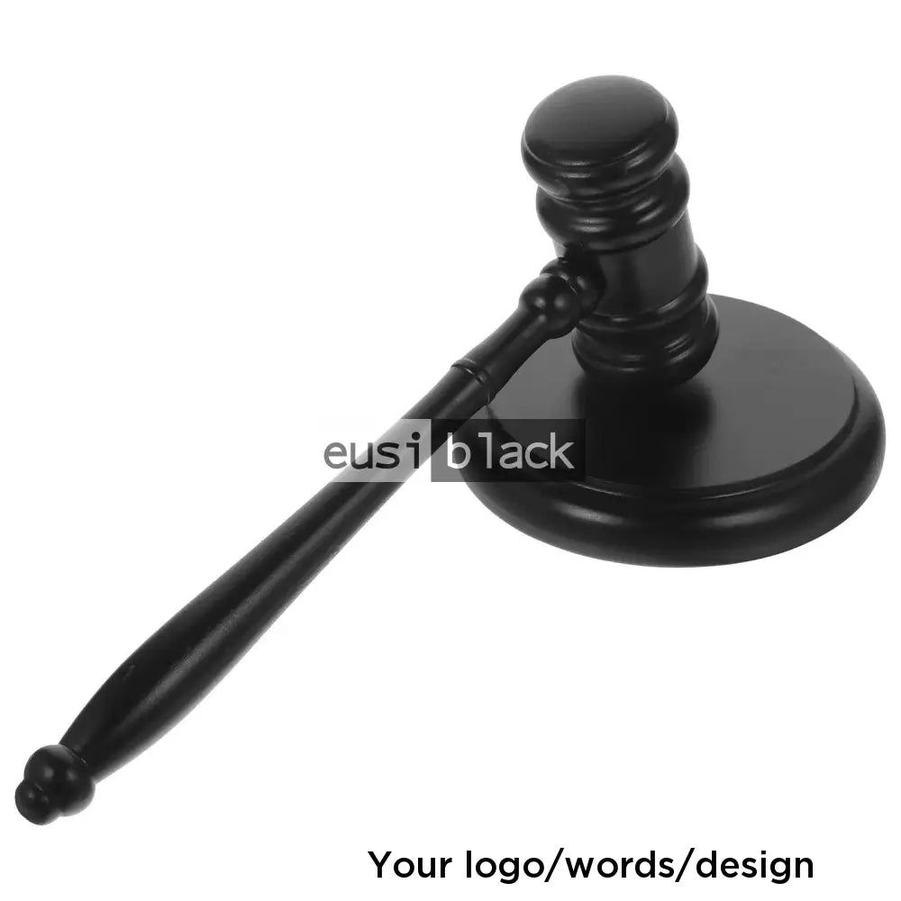 Judge’s gavel Black