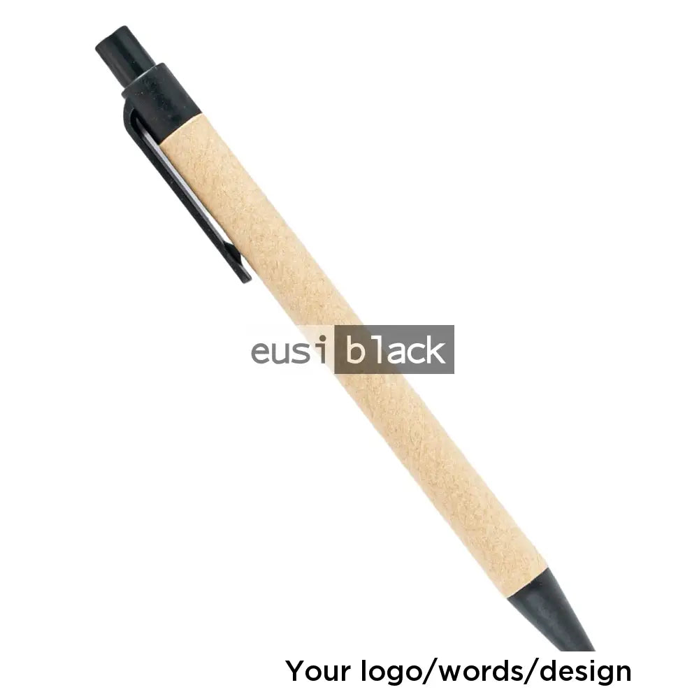 Kraft paper pen - Black