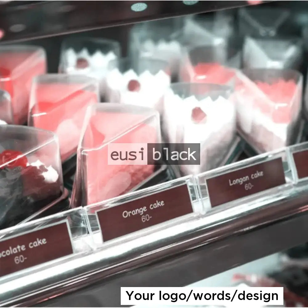 Acrylic L-desk name plate