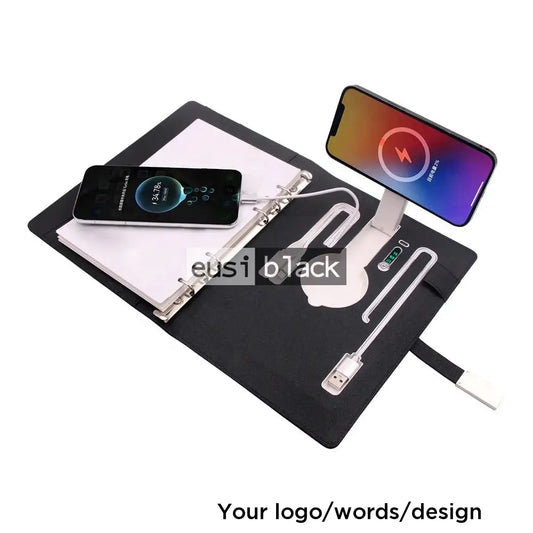 LED inbuilt power bank notebook