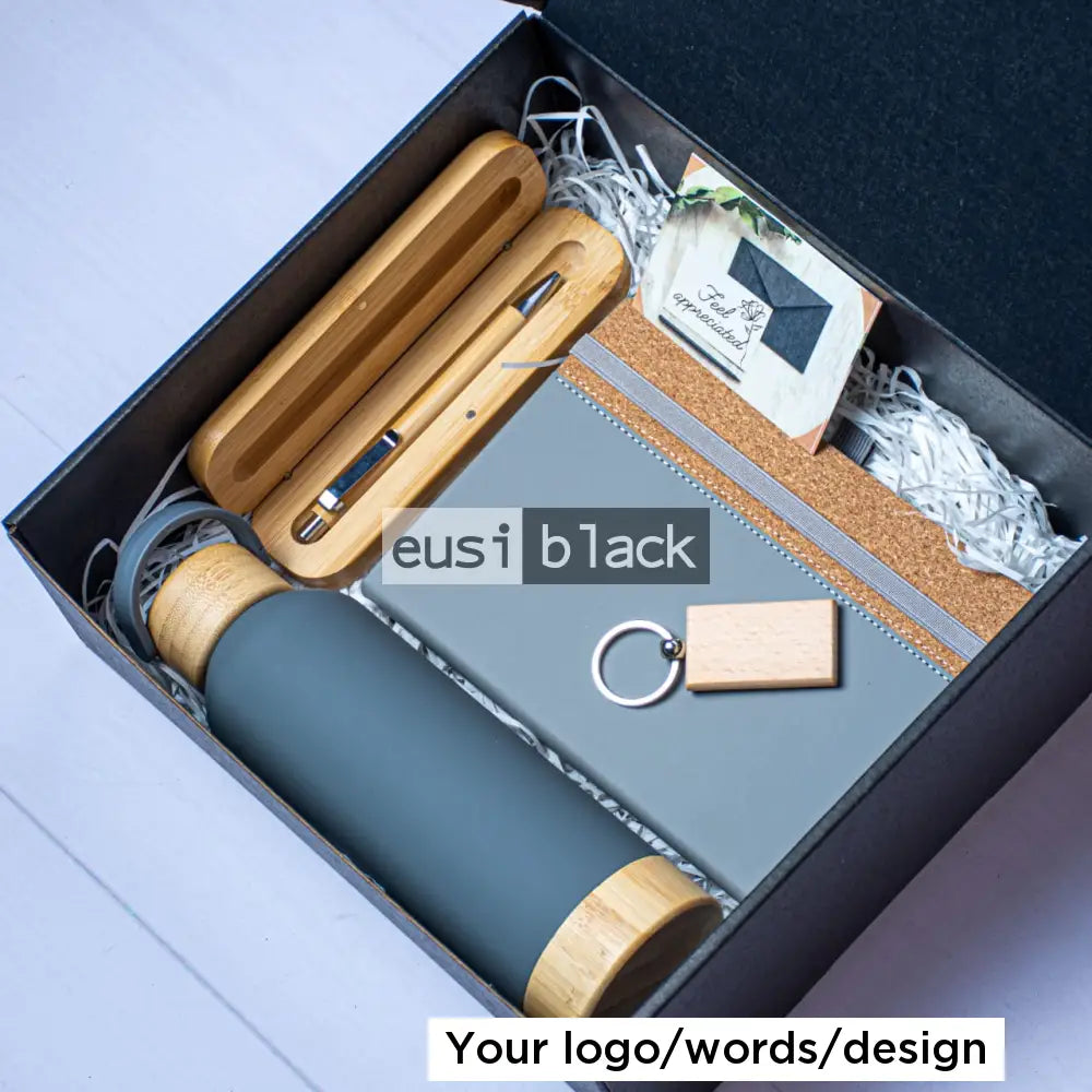 Longitudinal rustic set | A5 Grey / Rectangle