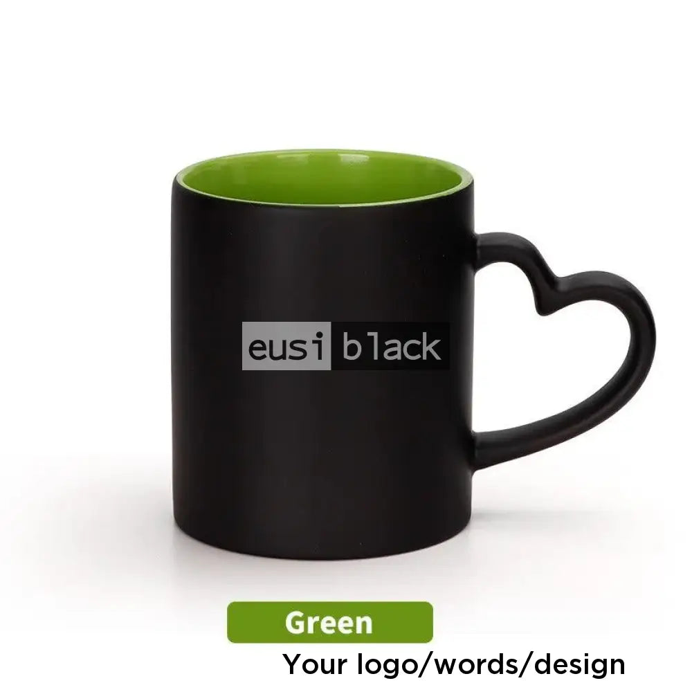 Love handle magic mug Green
