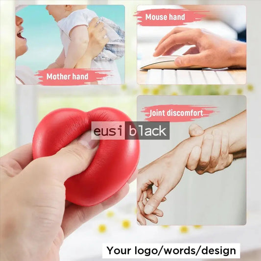 Love heart anti-stress ball