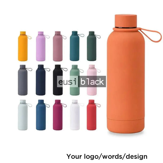 Matte skin thermal bottle