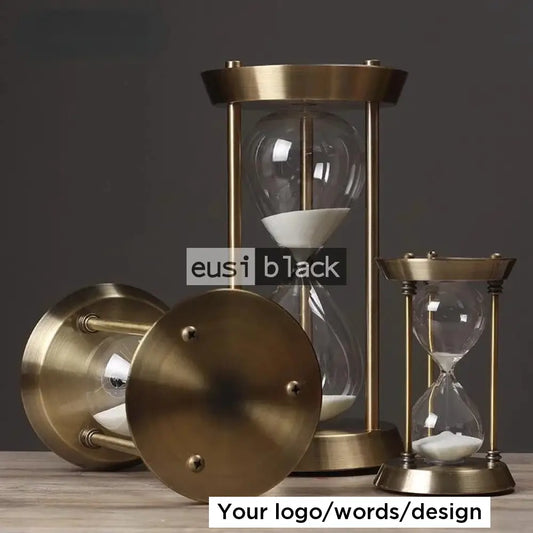 Metallic Hour Glass 15 Minutes