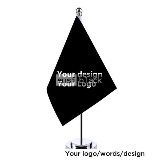 Metallic table flag holder - A3
