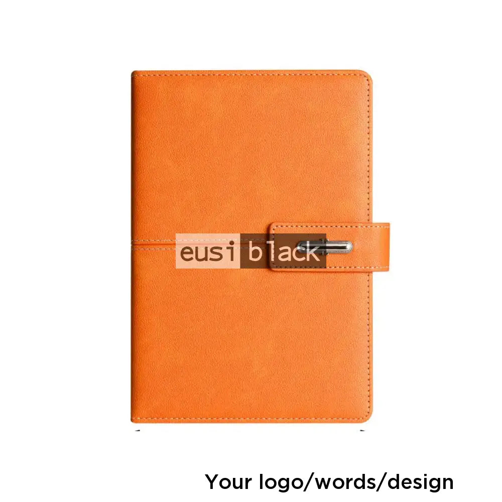 Middle threaded notebook - B5 - Orange