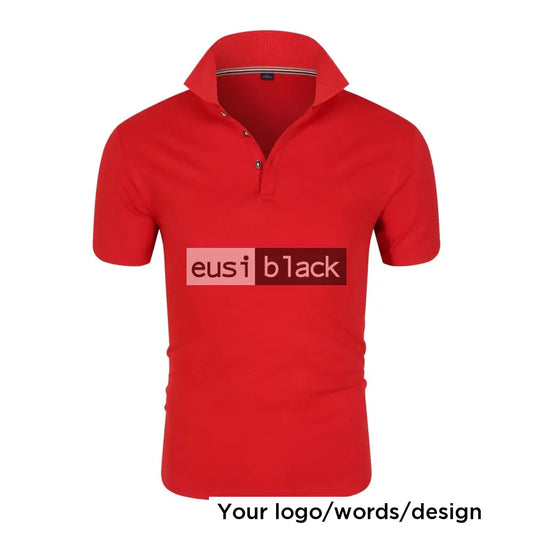 Muscle fit polo shirt Red / S