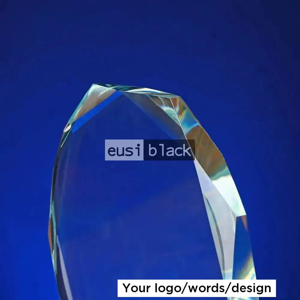 Octagonal Crystal Award