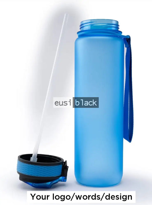 Opaque water bottle - 1L - Blue