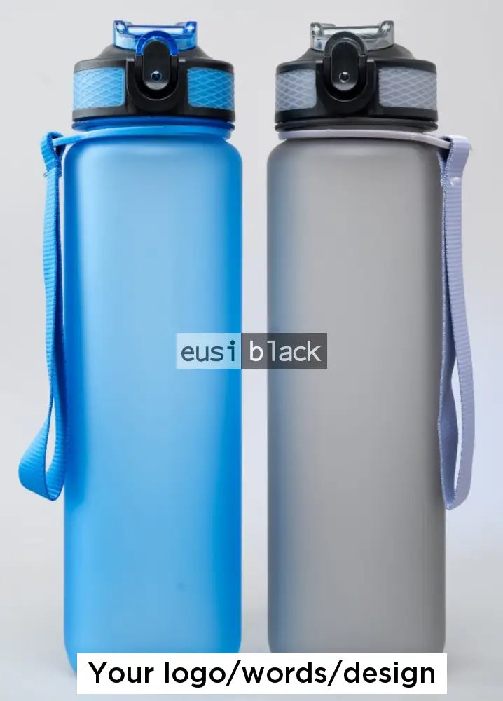 Opaque water bottle - 1L - Grey