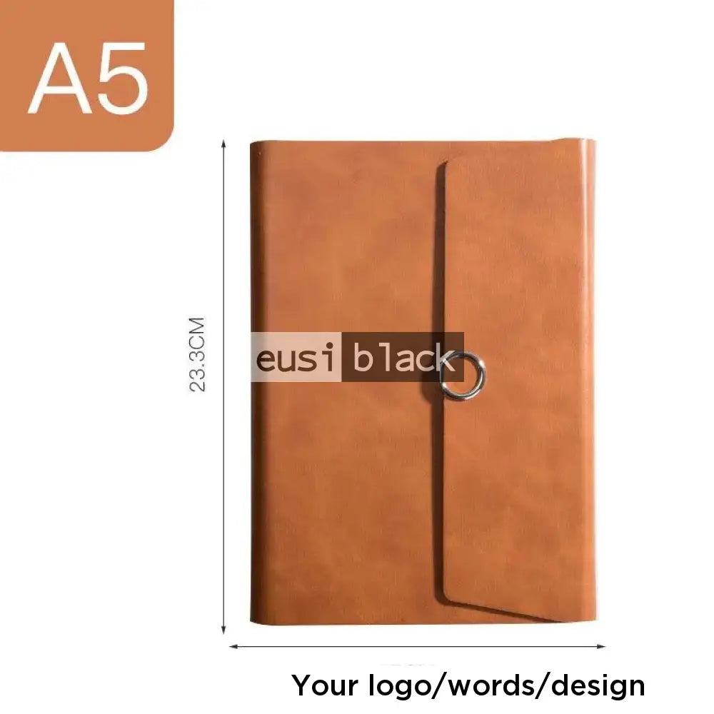 Overlaying ring notebook | A5 Orange