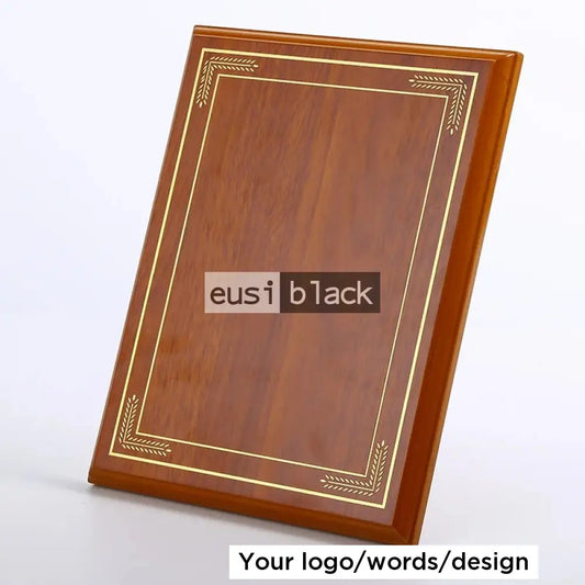 Wooden Display Plaque Award