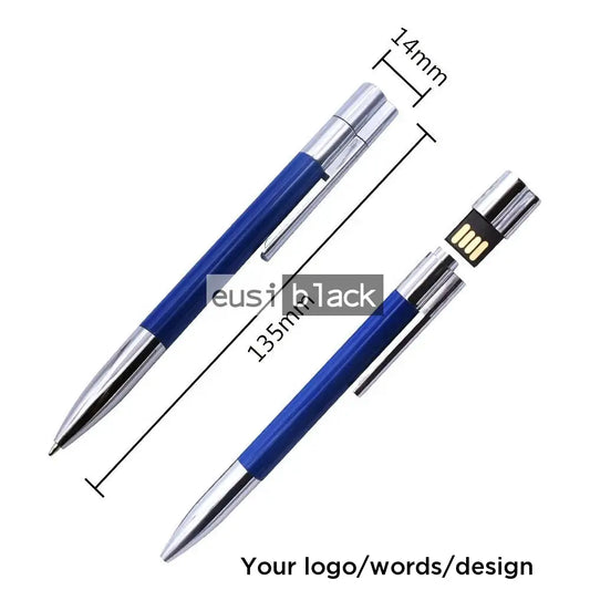 Pen flash drive | 8GB Blue