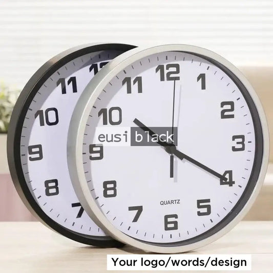Personalized Slim case wall clock | 30cm
