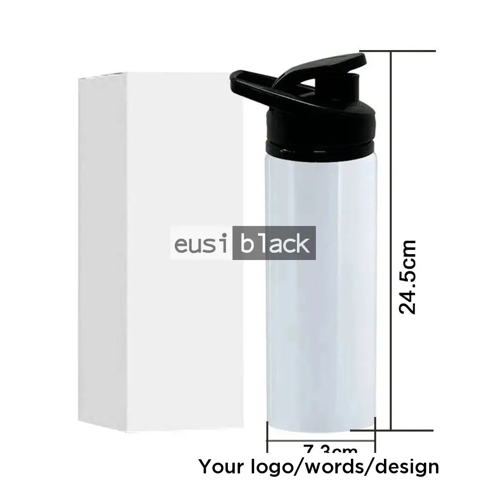 Plastic capped aluminium bottle