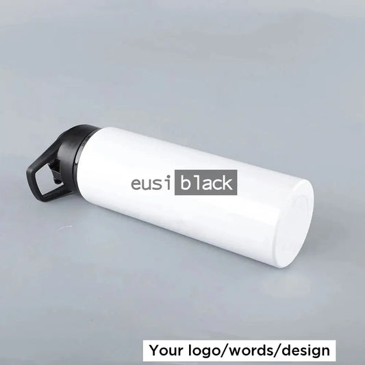 Plastic capped aluminium bottle