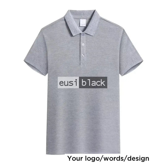 Polyester polo shirt | Unisex Gray / S