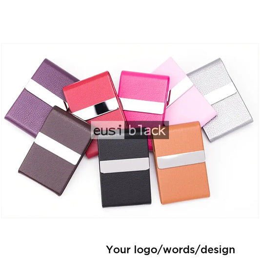 Portrait business card holder